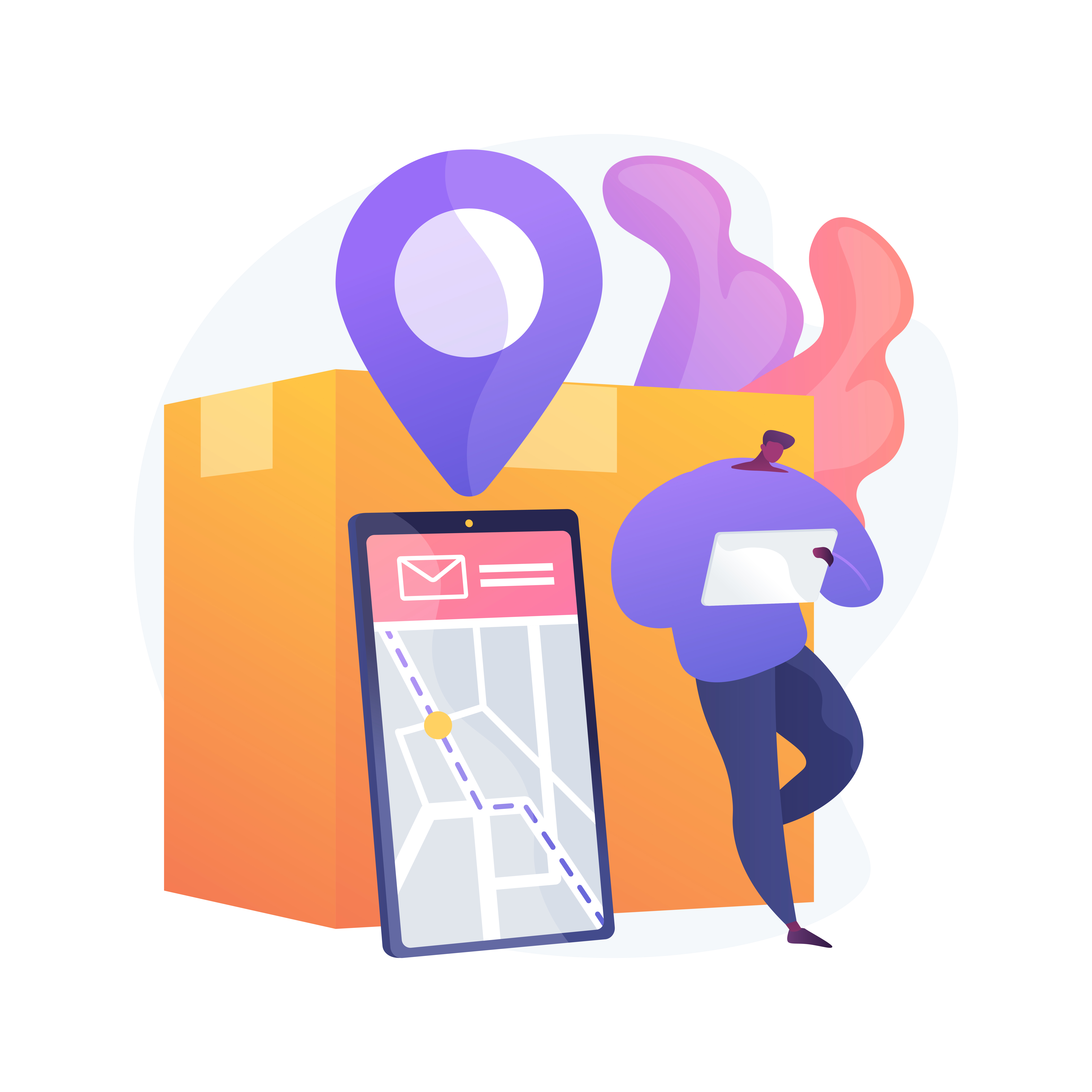 Delivery Illustration